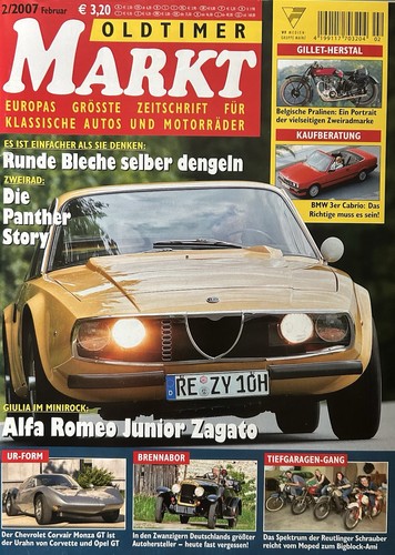 Markt 2007 alfa romeo - alfa,