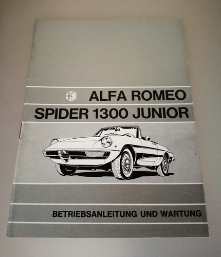 Alfa romeo spider - 1300,