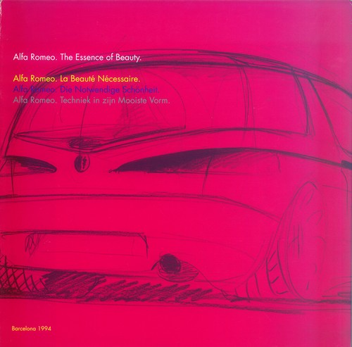 Alfa romeo the essence of - -,