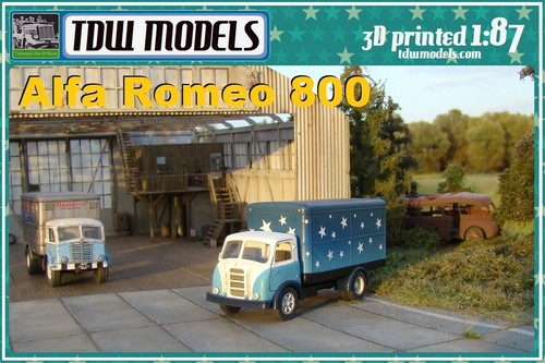 Alfa romeo 800 87 tdw - 800, 1:87