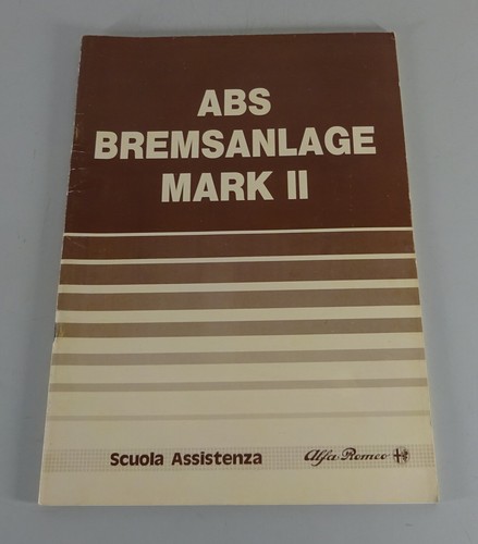 Schulungsunterlage alfa romeo - alfa,