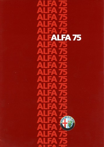 Prospekt alfa 75 - prospekt,