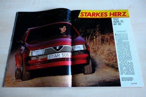 Mot 1988 alfa romeo 6v - 75,