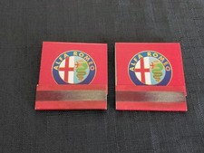 2 Streichholzheftchen, Alfa