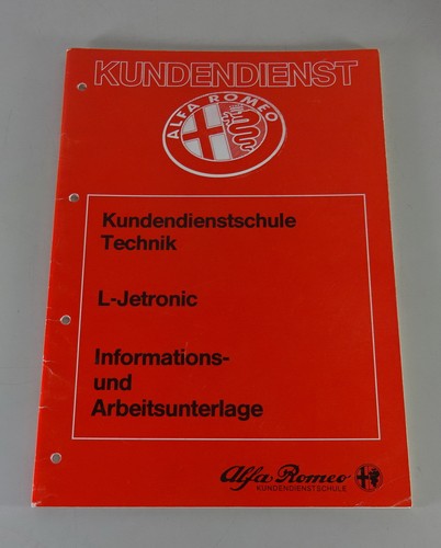 Schulungsunterlage alfa romeo - schulungsunterlage,