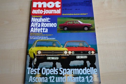 Mot 1972 alfa romeo - mot,