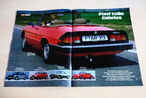 Mot 1983 alfa romeo spider - alfa,