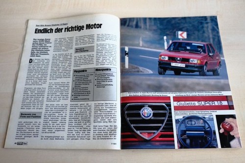 Mot 1980 alfa romeo - mot, 07/1980