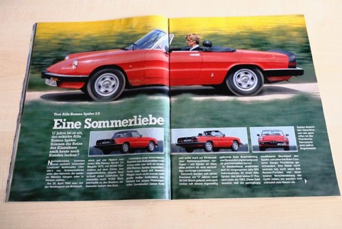 Mot 1984 alfa romeo - mot, spider