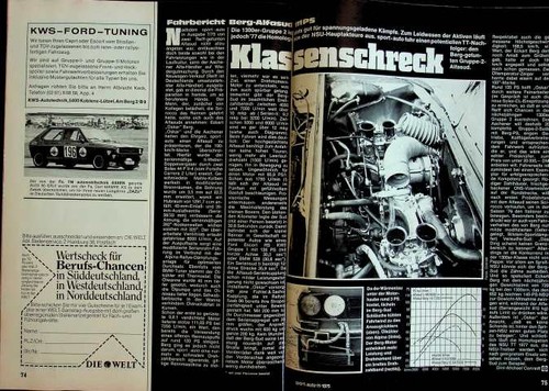 Sport auto 1975 alfa romeo - sport,
